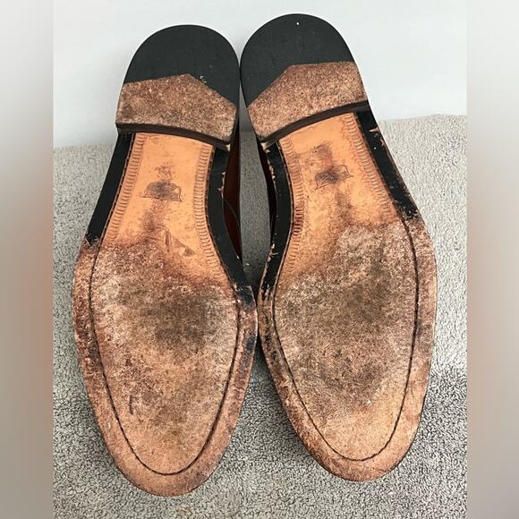 Cole Haan Mens Calhoun Dress Oxford Split Brown Leather Shoes, Size 11.5 D - Picture 7 of 10